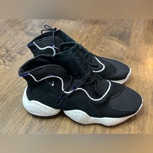 Adidas Crazy BYW LVL 1 Black White CQ0991 Boost Sneakers Shoes